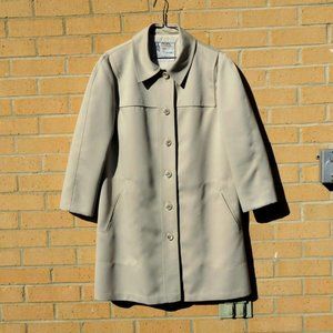 London Fog Maincoats Short Trench Coat Beige size 14
